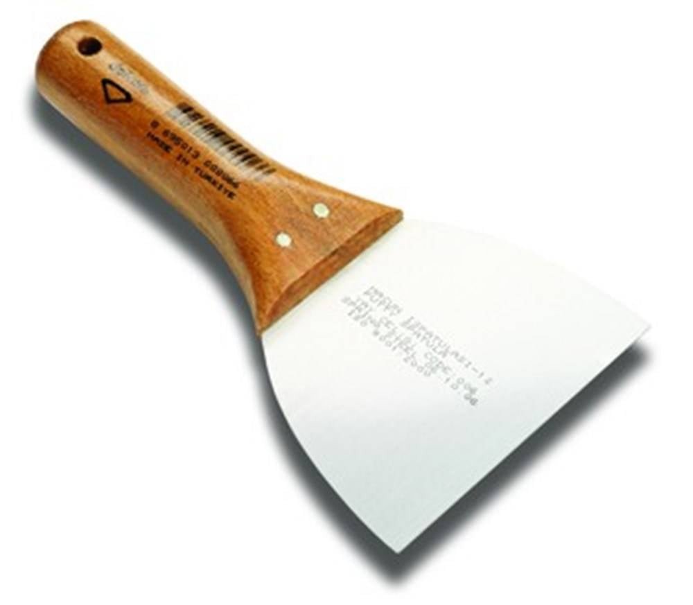 DEKOR Stopverf spatel – Houten handvat, Breedte 140 mm