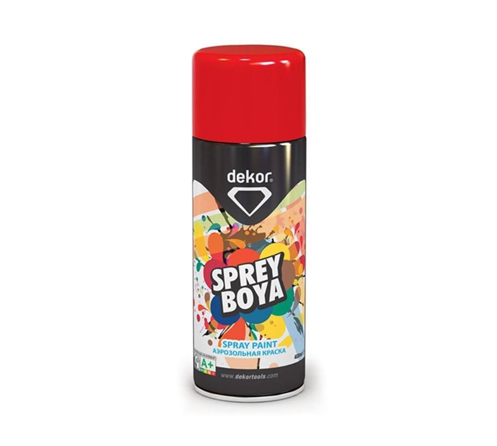 DEKOR Spray paint lichtrood (400ml)