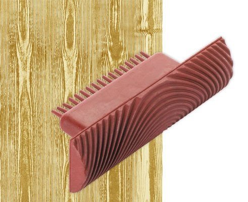 DEKOR Decoratief Hout effect roller (klein) 10 cm