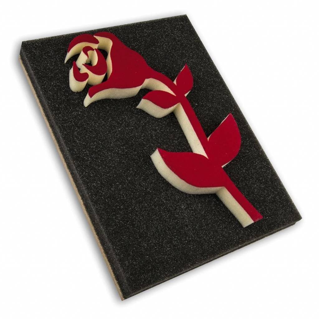 DEKOR Decoratief Grote Roosstempel 15x20cm