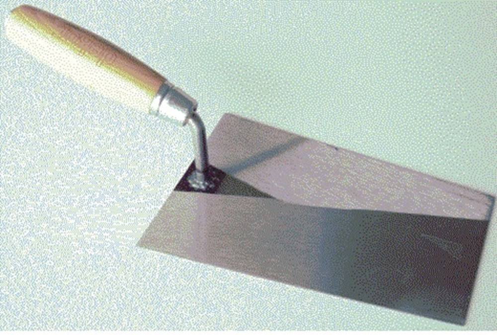 DEKOR Metseltroffel italiaans model – Houten handvat, Breedte 180 mm