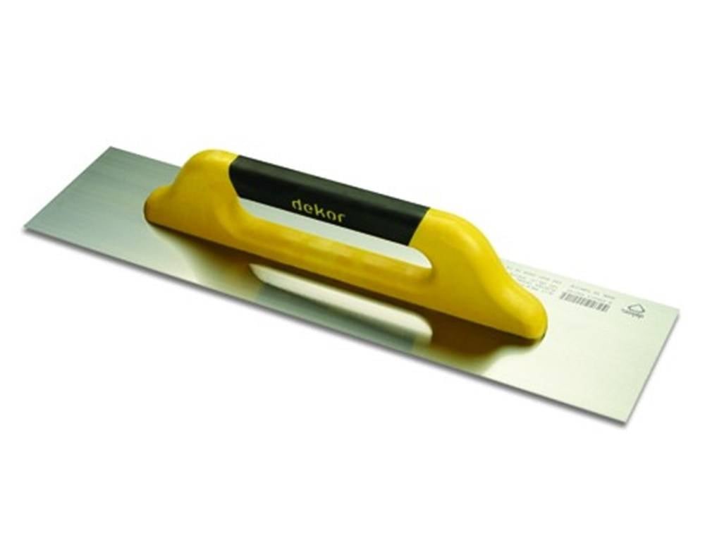 DEKOR Pleisterspaan gesloten handvat – Zacht handvat 300×120 mm RVS