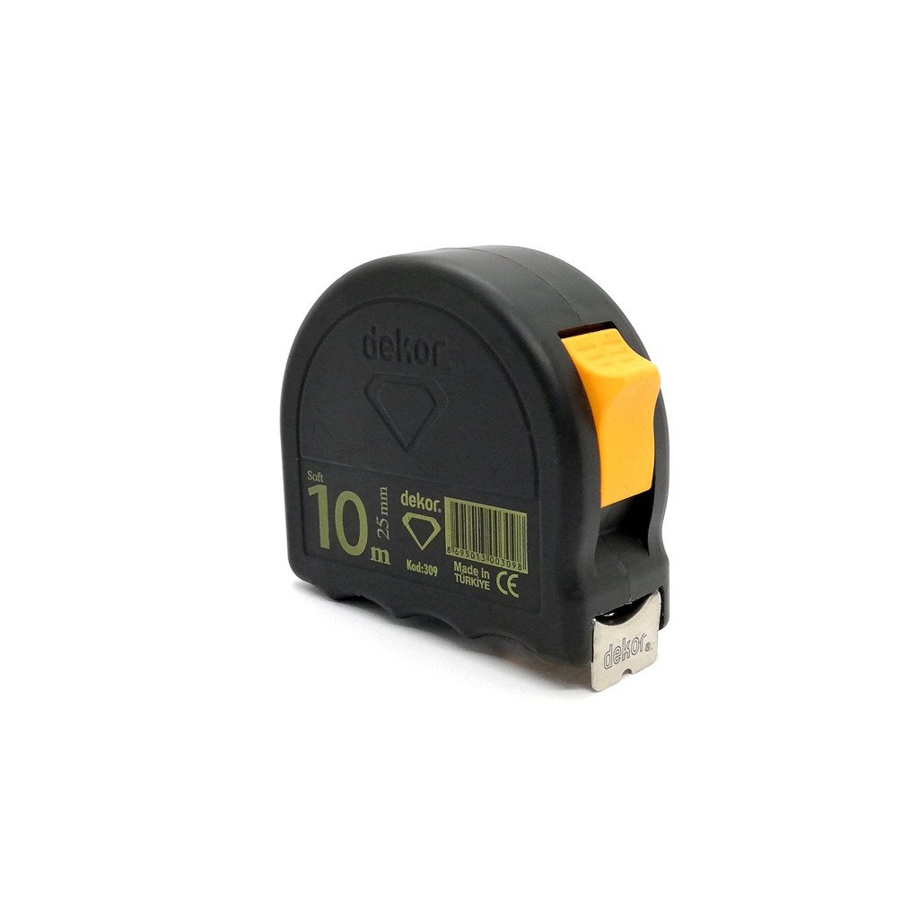 DEKOR Rolmaat zacht grip 10000×25 mm