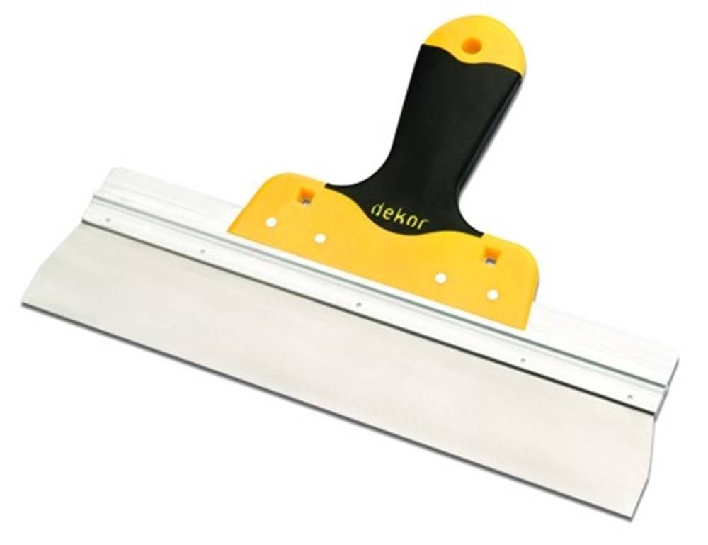 DEKOR Spackmes – Zacht handvat, Breedte 500 mm