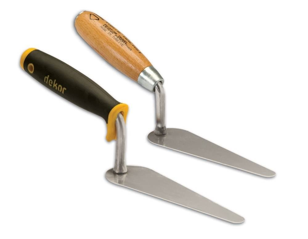 DEKOR Voegtroffel, Breedte 160 mm zacht handvat verenstaal