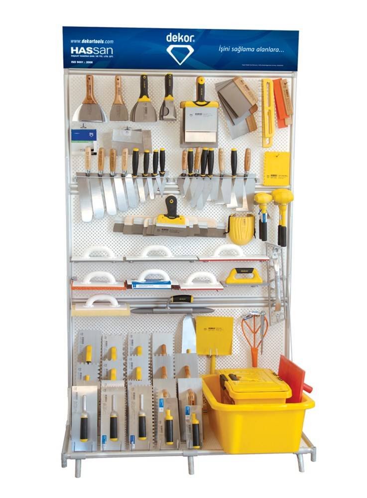 DEKOR display stand verenstaal 115 pcs