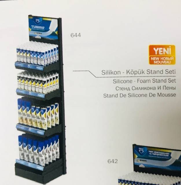 DEKOR Siliconen – display 376 pcs