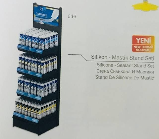 DEKOR Siliconen – kit display 440 pcs