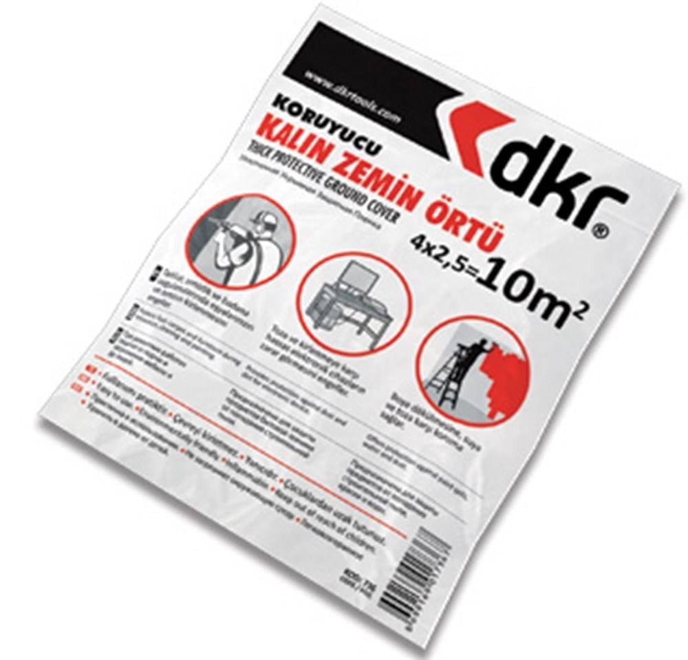 DKR Afdekzijl-dik 40 micron 4 x 5 m (20 m2)