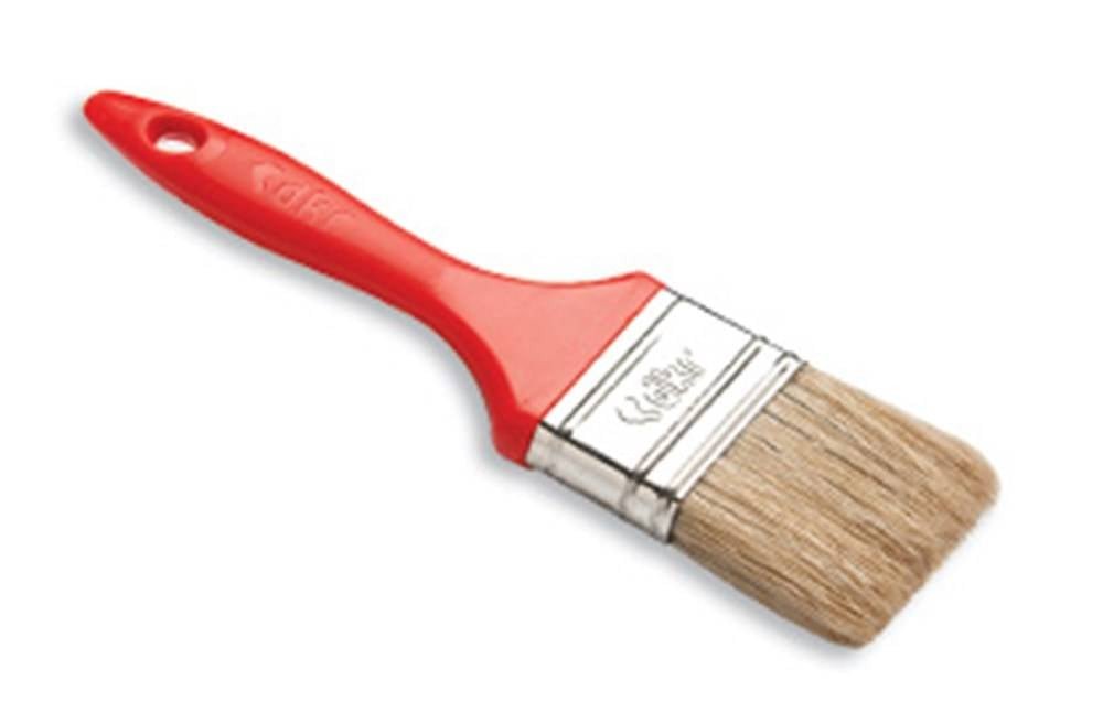 DKR Vlakke kwast – Plastic handvat PLATINIUM 4″