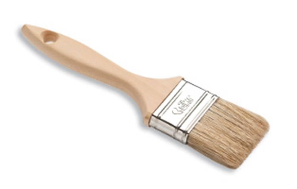 DKR Vlakke verfkwast – Houten handvat 1″ ECOMIx