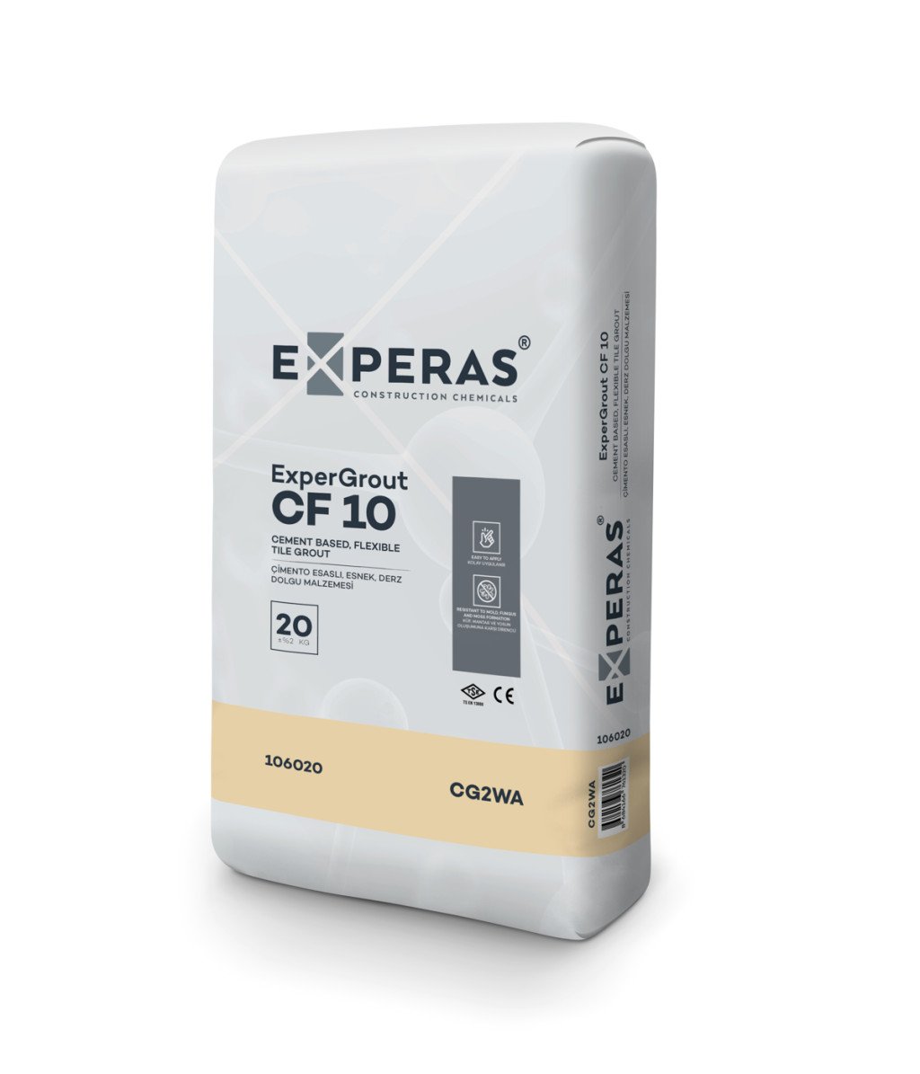 Tegellijm-ExperGrout CF 10-kraft 20 kg-WHITE
